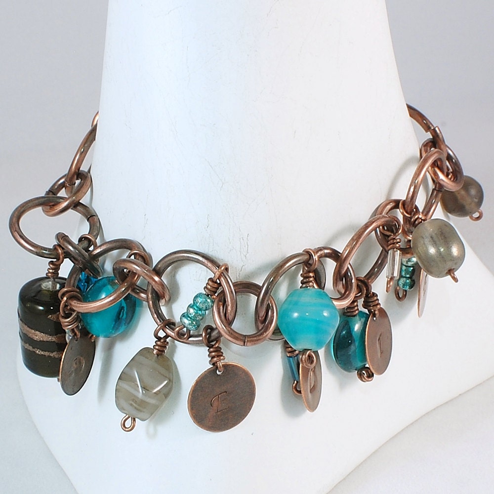 Charm Bracelet, Inspiration Bracelet, Word Believe Bracelet