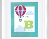 Hot Air Balloon Custom Wall Art 8x10, Printable Il_170x135