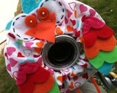 Ready To Ship -- Large Ltd Ed Valentine (WHOOO LOVES YOU) owl Lens Pet for your camera