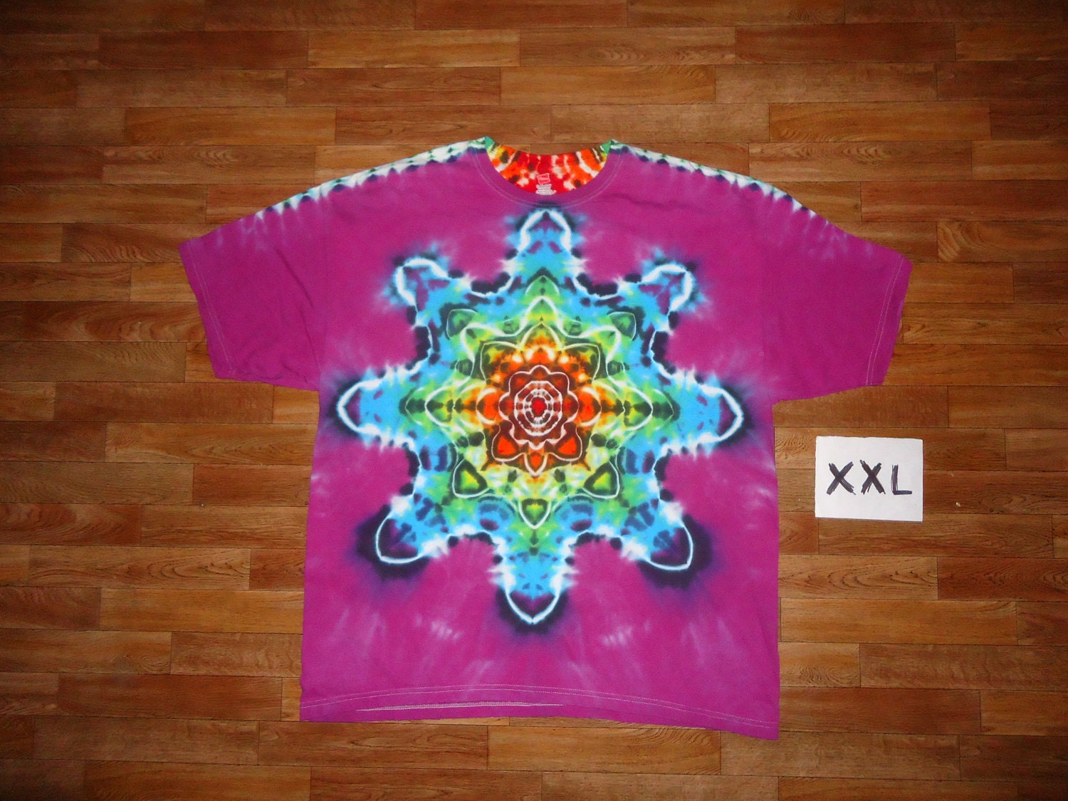 Rainbow / Raspberry Mandala 2012 Jan 001 XXL