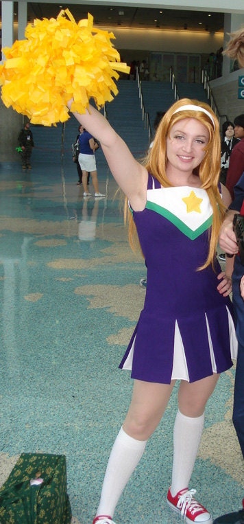 Lucky Star Cheer Uniform Cosplay Costume