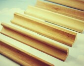 Set of Ten, 10, Wooden Scrabble Tray, Jewelry Organizer, Craft Project