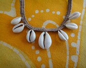 Cowrie Shell Hemp Necklace