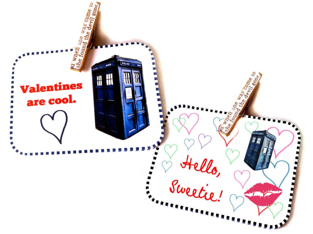 Clearance Sale. Valentines are cool. 8 Doctor Who Inspired Valentine's Day Cards. Hello Sweetie.