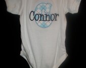 Baby Boy Personalized Bodysuit