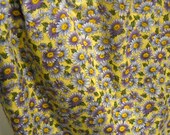 Blue and Purple Flowered Print Fabric