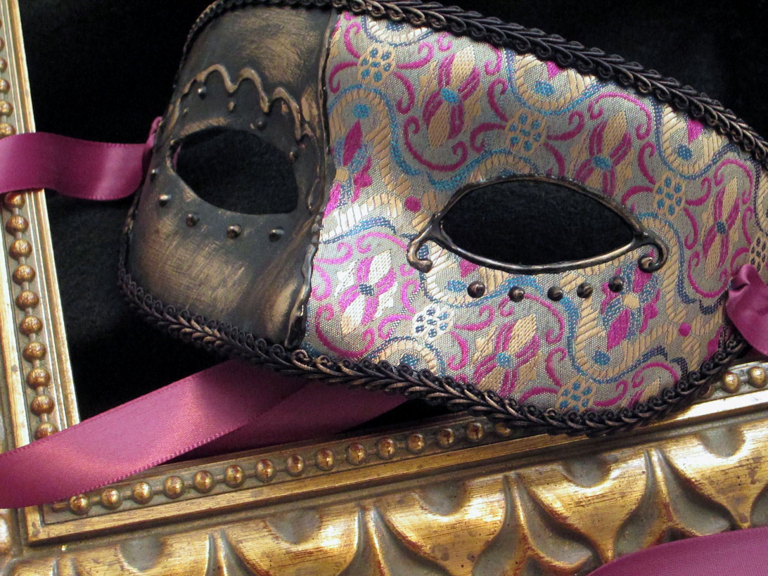 Parlour Mask for Costume/Masquerade/Mardi Gras/Prom/Cosplay