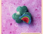 Lucky Shamrock bead/charm/bow center