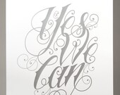Yes We Can Poster