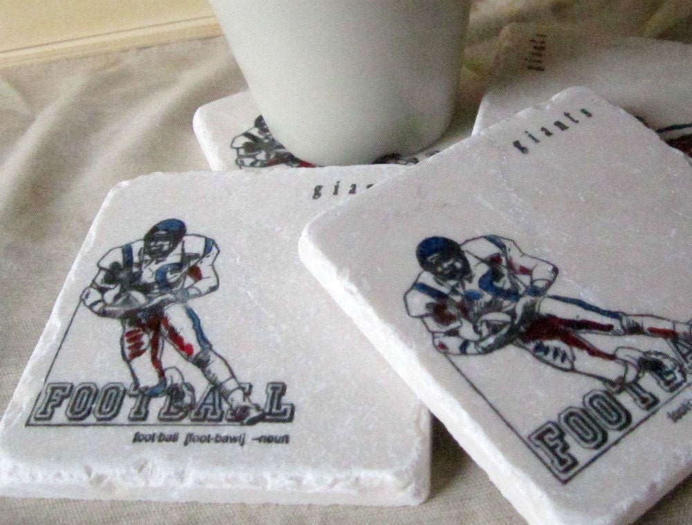 Giants Coasters, Set of 4, Ready to Ship