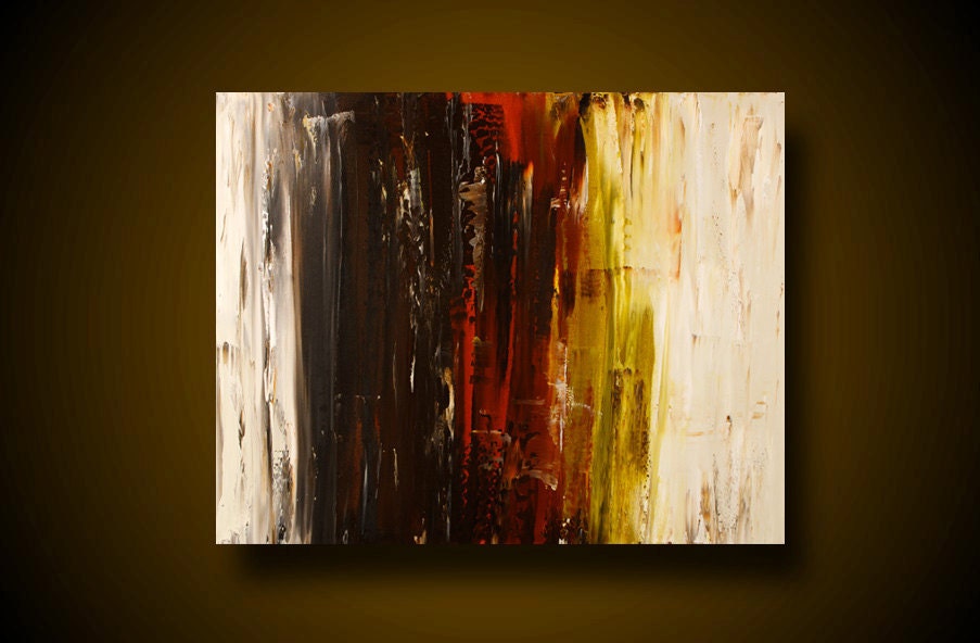 Wall Art. Abstract Painting. 20% OFF Sale. Modern Art. Original. Contemporary Painting. Huge 24 x 30 Blue Brown Green Rust big