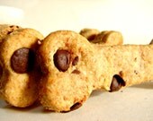Dalmation Bars-Dog Treats-Peanut Butter Swirl & "Chocolate" Carob Chips--10ct