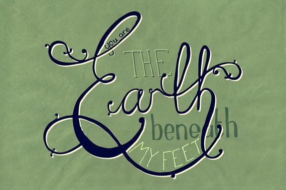Tired and Uninspired by My American Heart - 4x6 Inch Matte Photographic Lyrical Print