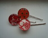 Lollipop Hairpin Sampler - Set of 3 Fun Pins