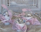 Place Card Holder/Table Number Mini Bucket Custom order Set of 10