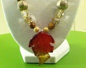 Autumn Leaf Necklace