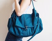 KINIES CLASSIC in Dark Teal - Single Strap Shoulder bag / CrossBody Messenger