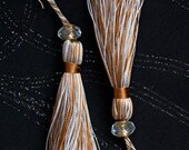 TASSEL EARRINGS - Silver/Copper