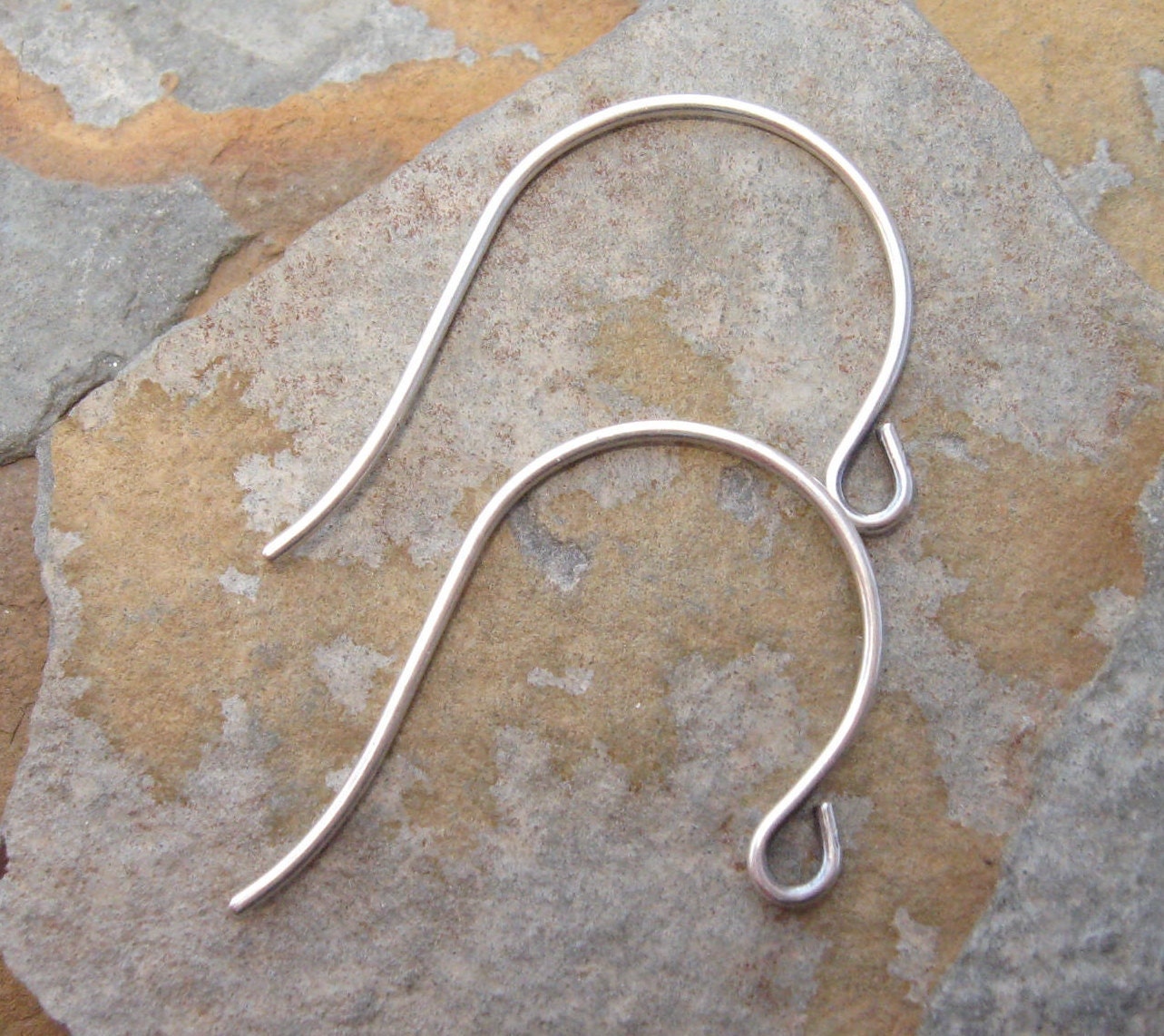 Trinity Brass 6 Antique Silver Plain Look Earwire - LOW SHIPPING
