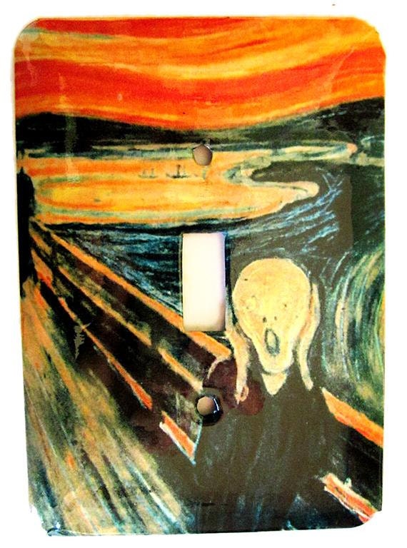 Edvard Munch The Scream Switchplate