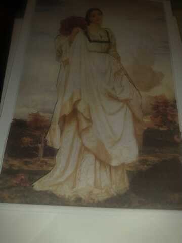 Handmade 3D Victorian Lady -  Any Occasion Card - Birthday, New Home, Mothers Day, Thinking of You