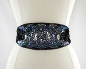 Seventies Sequined Cumberbund