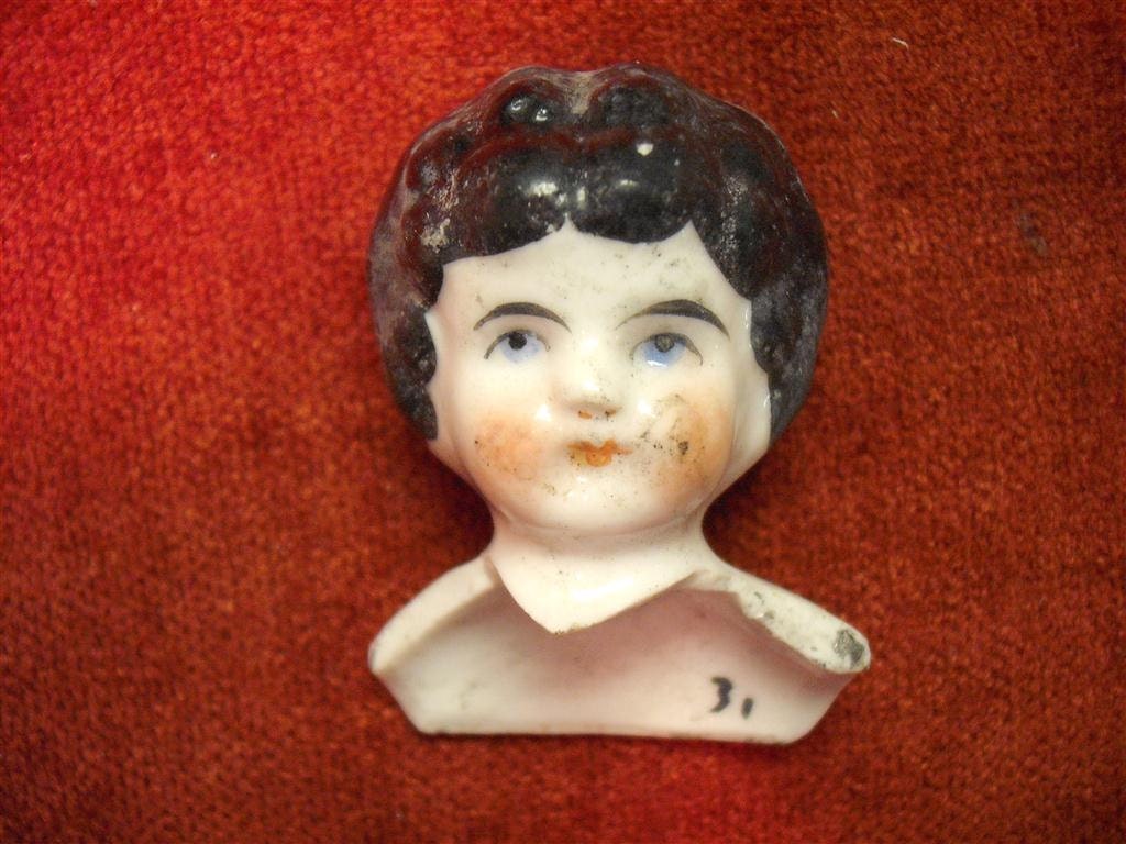 Antique Doll Head - Very Rare and Unique -1