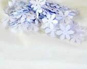 Confetti 100 Tiny Paper Flowers White Spring