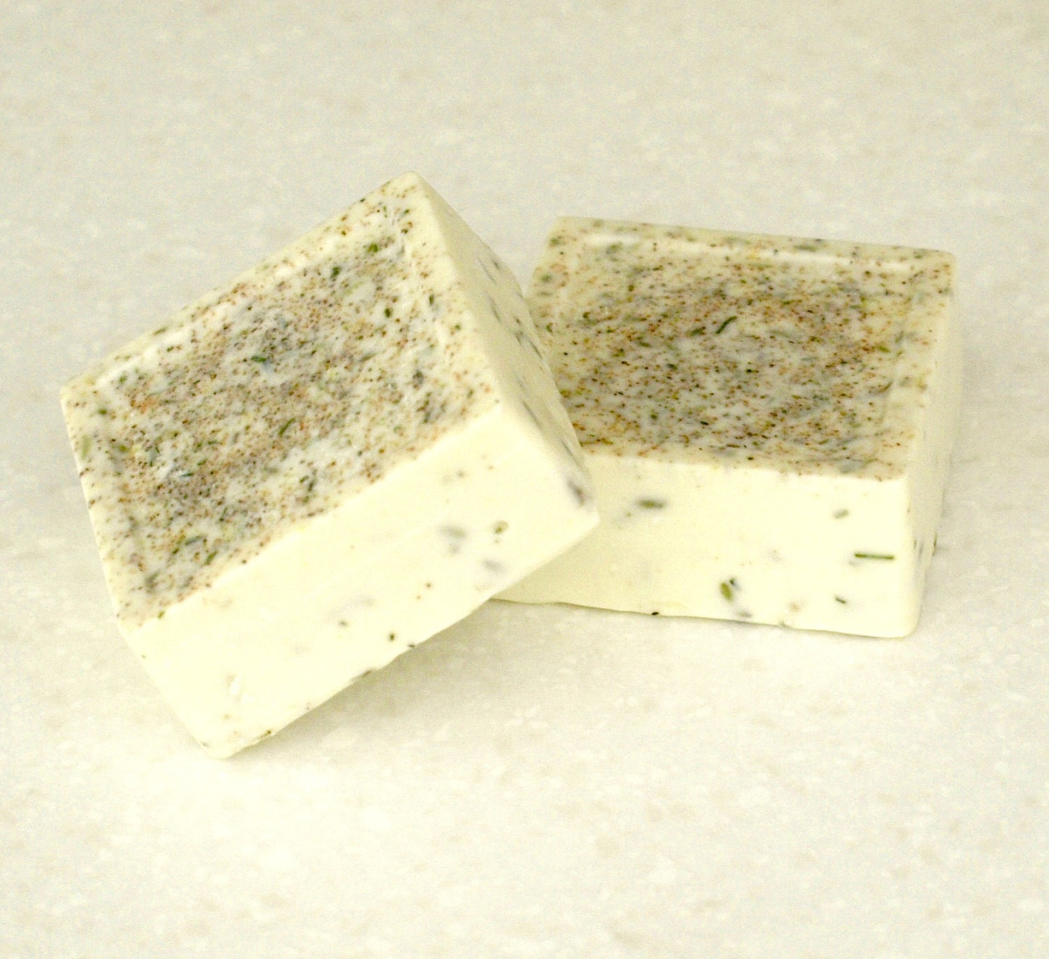 Lavender Bud Goat Milk Soap with Beeswax and Ground Apricot Seeds
