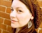 CROCHET PATTERN PDF - Crochet Slouchy Boho Beanie Hat - Permission to Sell What You Make