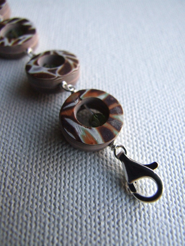 Tiger Mokume Bracelet