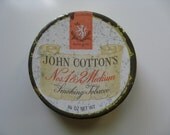 Vintage Tobacco Tin / John Cotton's No. 1 and 2 Medium.