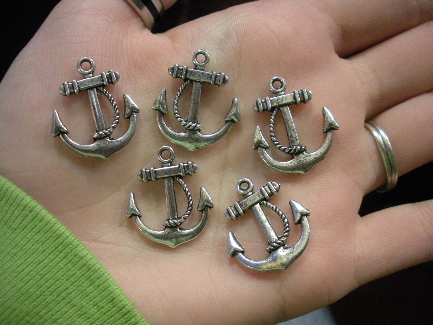 5 Anchor Charms