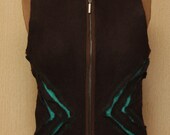 Cyber-Magnetism / Felted Clothing Vest