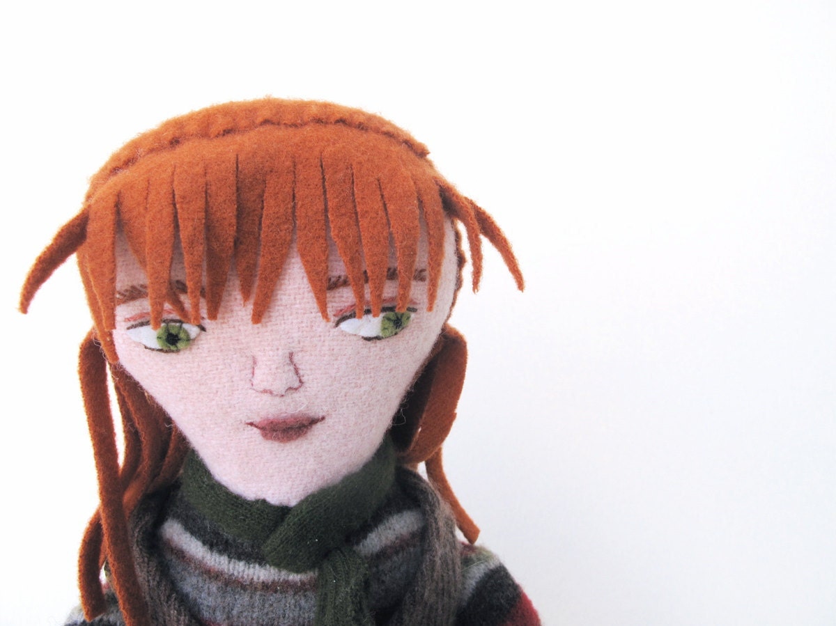 girl doll with red hair