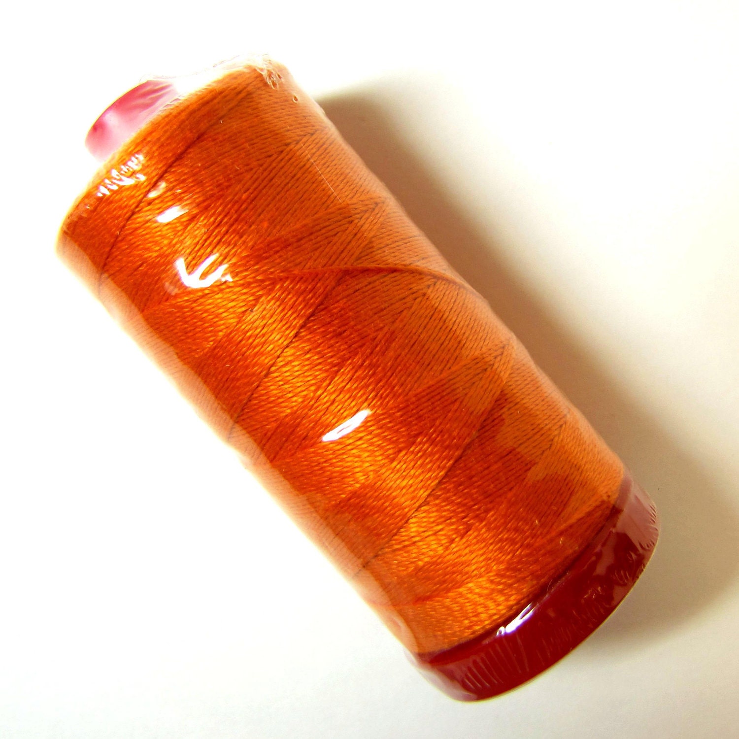 Aurifil Thread 1133 Tangerine 12 Wt. Cotton Mako
