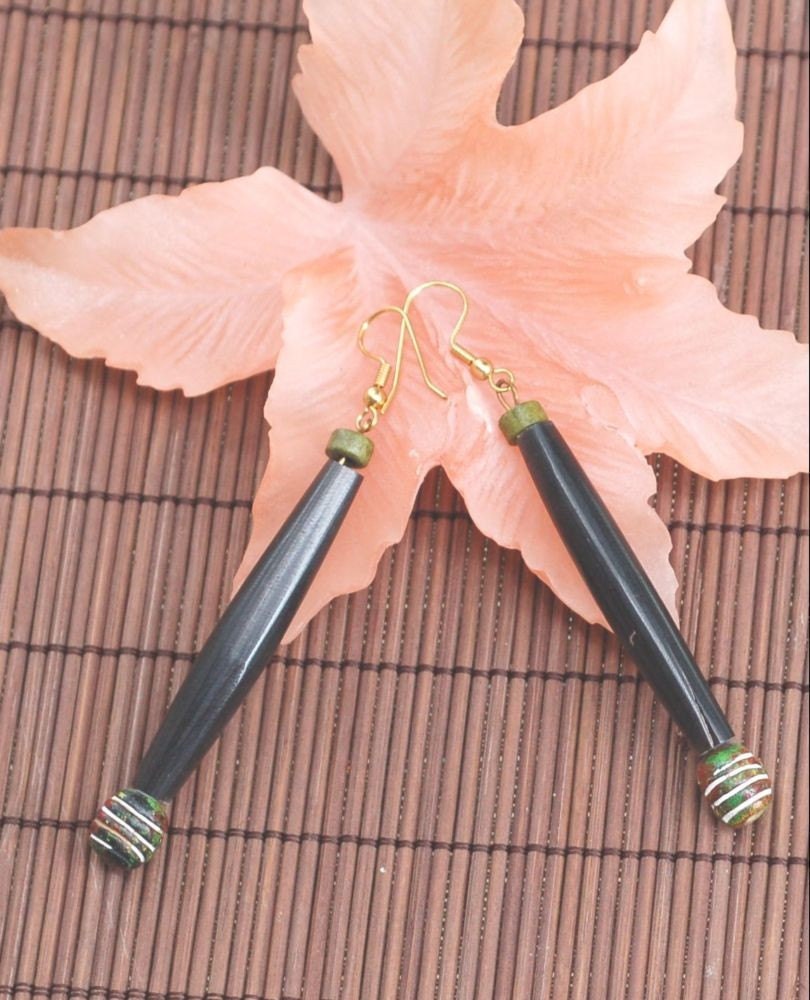 Afro Dangle Earrings
