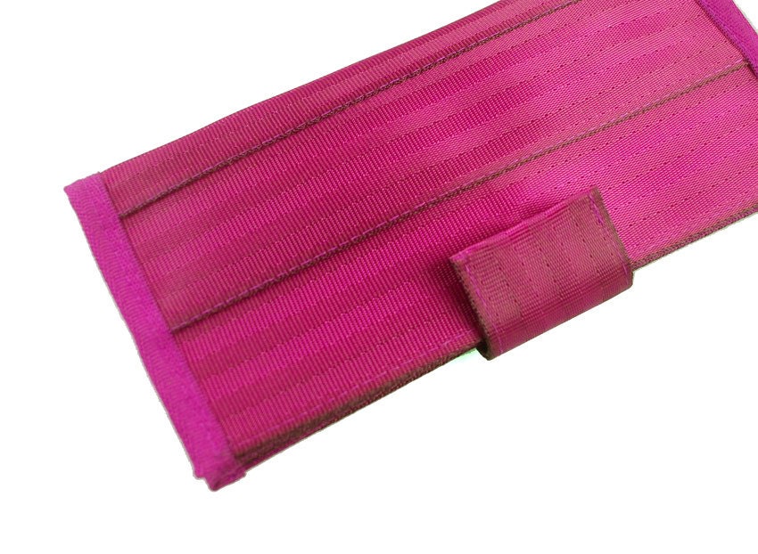 Women's Limited Edition Raspberry Seatbelt Wallet