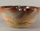 Ceramic Serving Bowl / Serving Dish / Brown / Green / Blue /Creamy