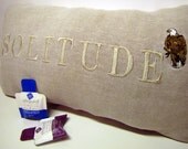 Solitude -- Upcycled Safe Sex Pillow