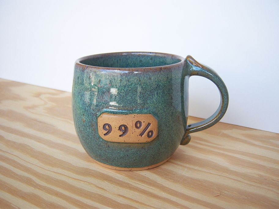 Sea Mist Coffee Cup Stoneware - 99%