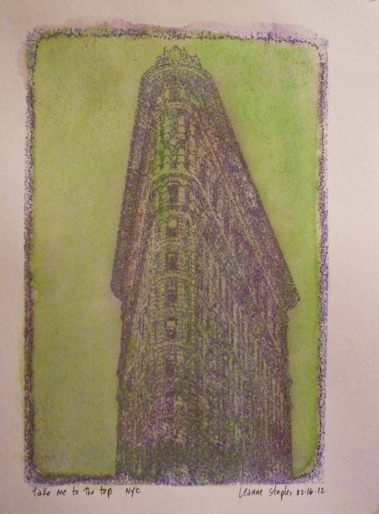 take me to the top - photo transfer