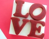 Love Soap - Wedding Favors - You pick the scent - All Natural Glycerin - NEW