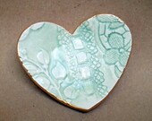Lace Heart Ring Holder Bowl