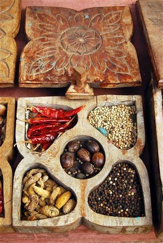 Indian spice box - perfect for the foodie in your life (Cochin, India)  - 8x12 Metal Print - OrderFromChaosPhoto