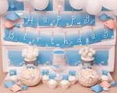 OCEAN BLUE Collection - Printable Under the Sea Party Set Il_170x135