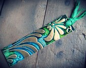 As seen in Bead Trends Magazine, Vintaj Natural Brass Embossed Bookmarks