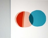 Overlapping Circles - large print