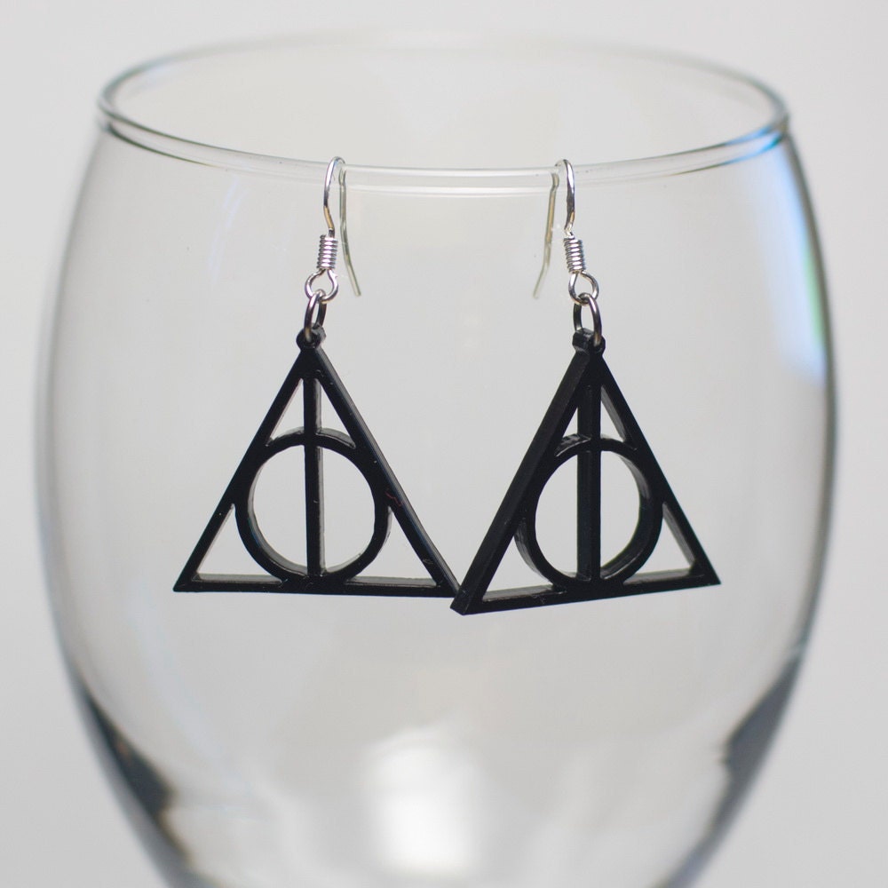 Harry Potter Deathly Hallows Earrings