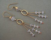 Ice Crystal Chandelier Earrings